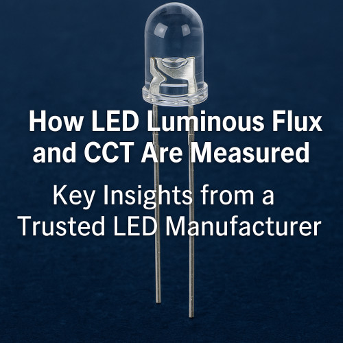 Latest company news about How LED Luminous Flux and CCT Are Measured â Key Insights from a Trusted LED Manufacturer