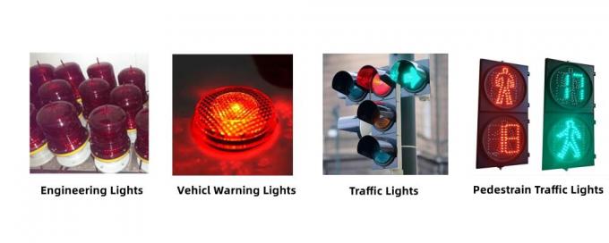 T1 3/4 5mm Red Emitting Color 5mm LED Diode Transparent Round Head For Turn Signal Indicator 1