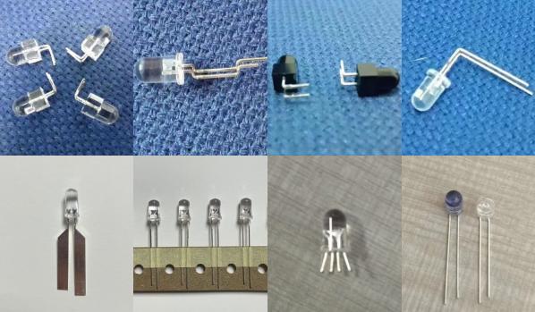 480nm - 485nm Clear Lens Convex Head 120 Deg 3W Blue Color High Power LED Diode For Various Lighting 4
