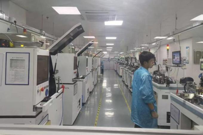 Demo Photoelectric Technology (Wuxi) Co., Ltd. factory production line 1