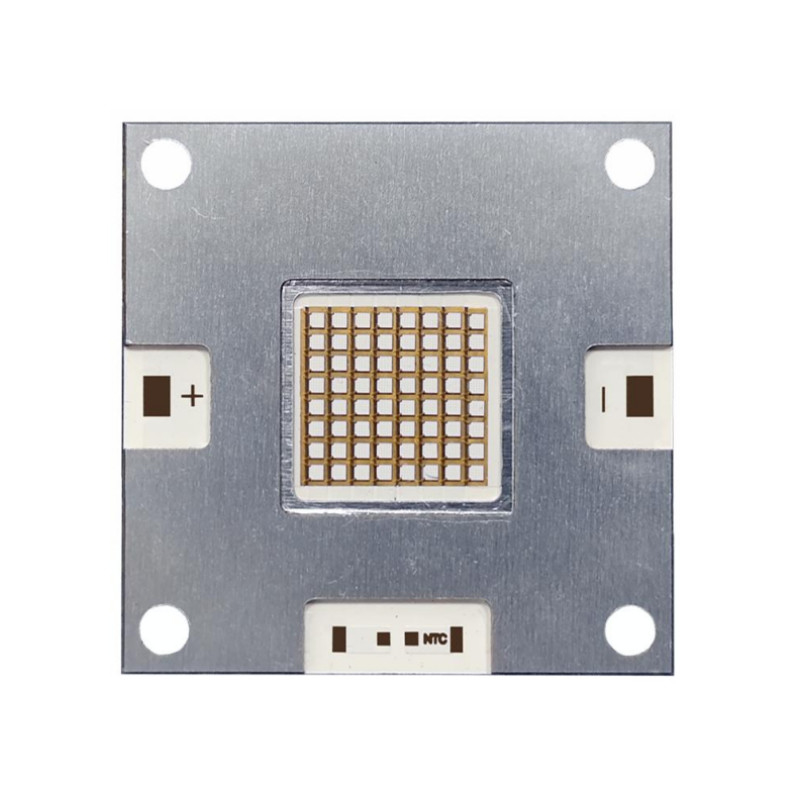 40*40mm 120deg 240W 385nm 395nm 405nm Inkjet Printing Glue Curing UV COB LED Module