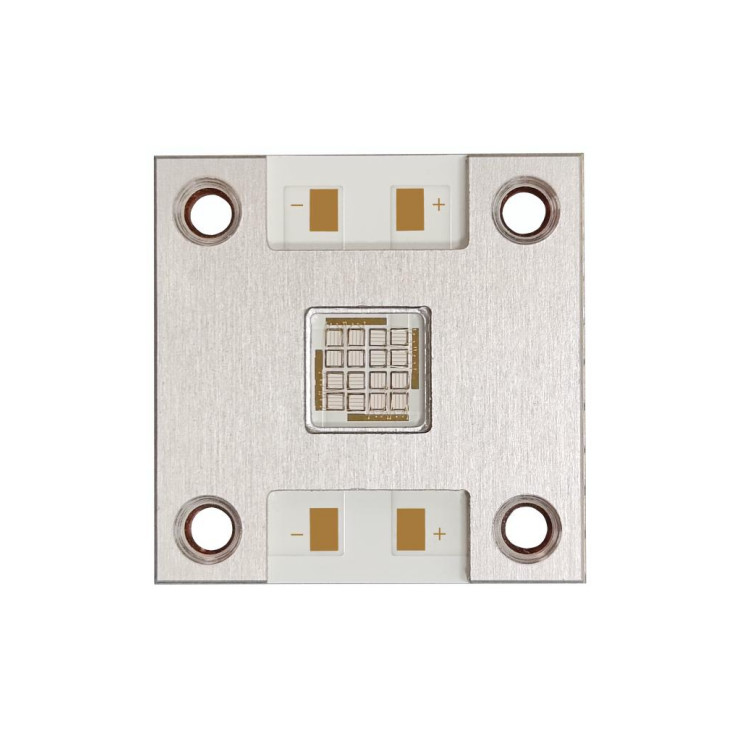 385nm 395nm 405nm 30*30mm 60W LED Array Module 18-20W/cm2 UVA COB LED Chip Module for Ink Curing