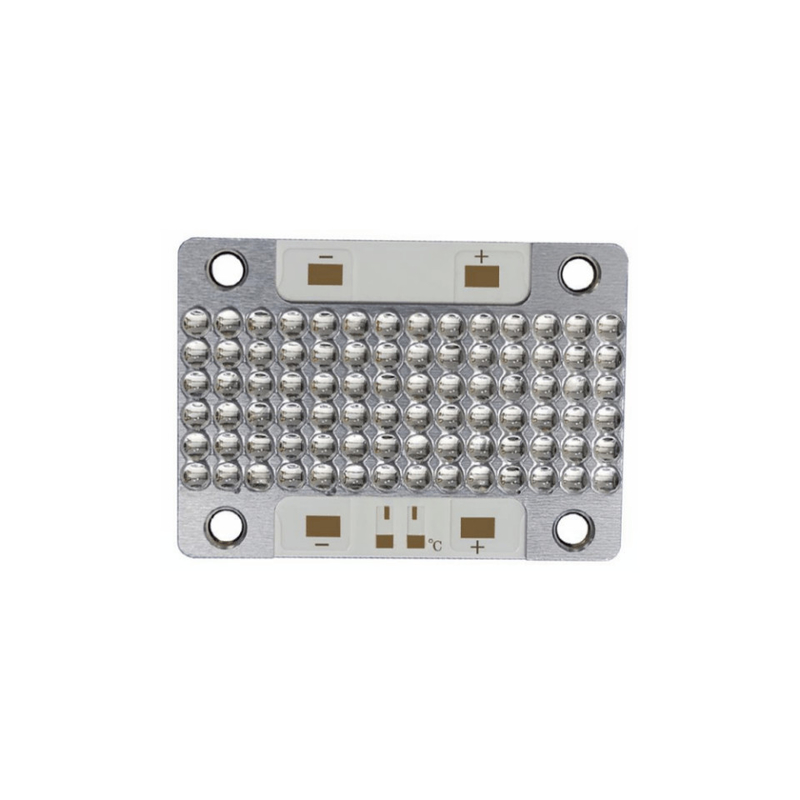 51*36mm 365nm 260W UV Diode 13-15W/cm2 COB UVA Module For Curing Machine