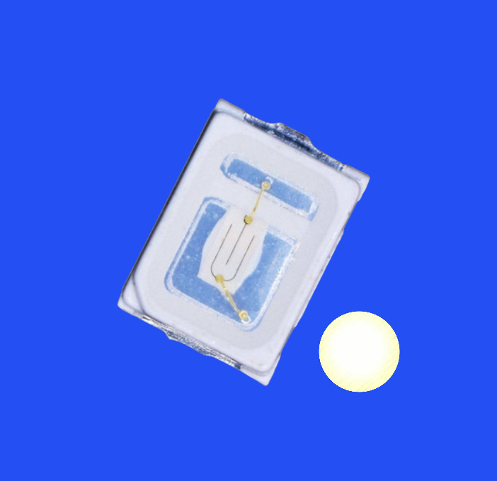 SMD LED Diode 0.5W SMD2016 2.0x1.6mm Warm White Color 2800-3200K 55-60LM 120deg PCT Bracket LED Chip