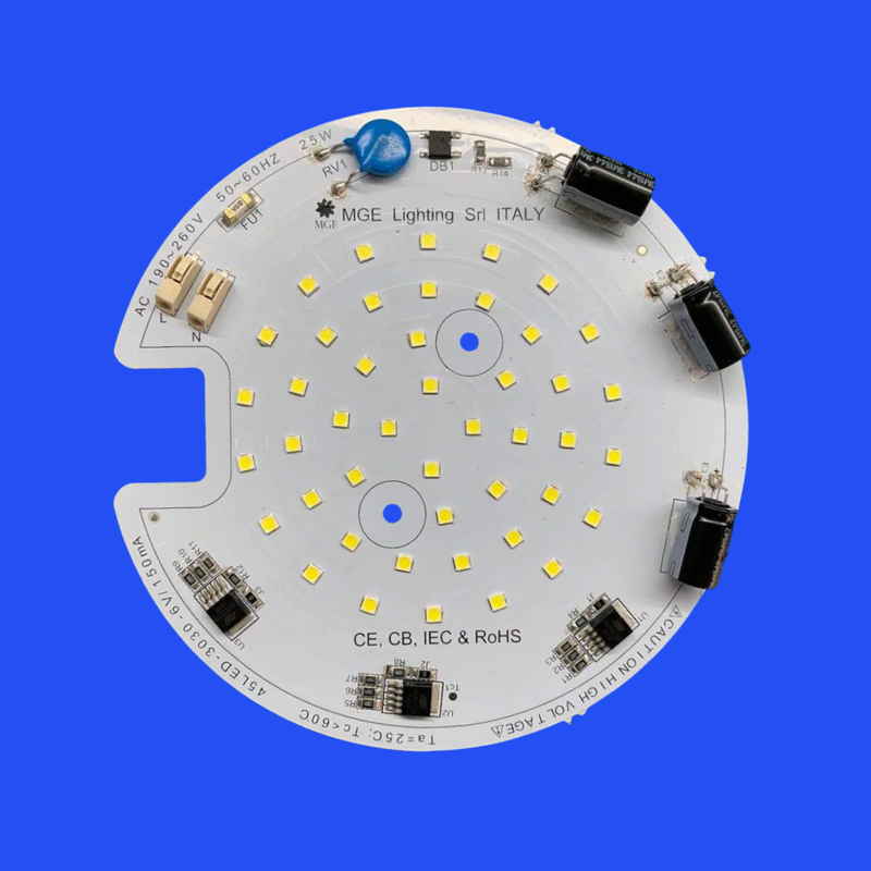 Rubicon Capacitor Customized LED Modules CB/CE/IEC Certificated 156LM/W 25W 220V AC DOB LED Module