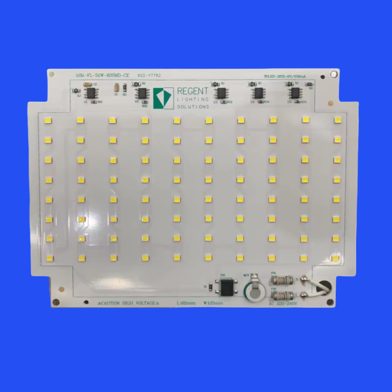 Customized LED Modules 50W 220V 6000K High PF 0.9 PCB PCBA DOB LED Floodlight Module