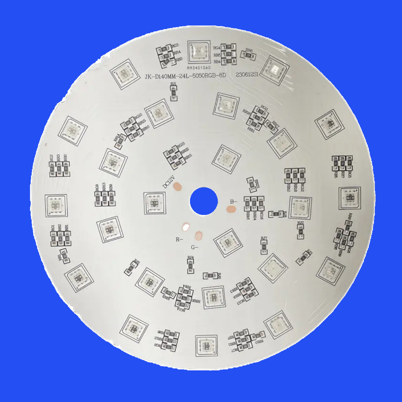 Customized 5050 RGB LED Modules PCB Board 12V 24V 23W 24W Aluminum Multi Color For Swimming Pool