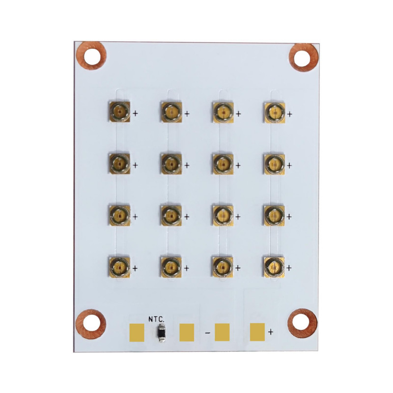 53x42mm 308nm 12W UVB COB Module 120 Deg 5342 UV LED Array For Vitiligo