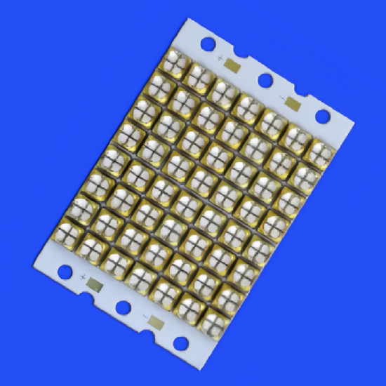 75*50mm 7550 385nm 395nm 405nm 480W - 600W 120 Deg LED Array COB UV Module For Electronic Packaging Solidification