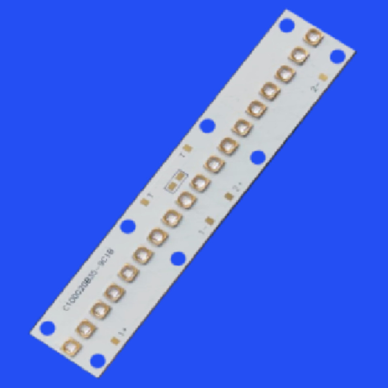 100*20mm 10020 385nm 395nm 405nm 30-50W 30 Deg 60 Deg UV Lighting Module For Fluorescence Detection