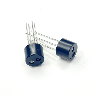  Miniature Reflective Infrared Optical Sensor Pb Free Black Silicon Lens 940nm IR Dip Diode For Non-Contact Switching