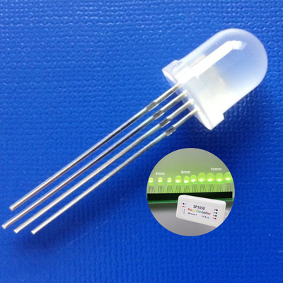  10mm Addressable LED Diode GRBW Pixel LED Beads SK6812 Integrated Diffused Round Head