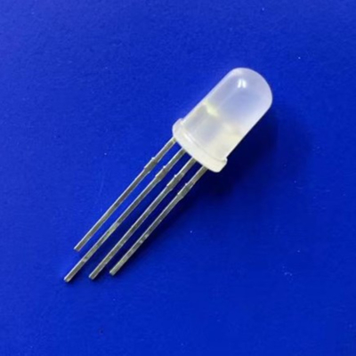  12V 5mm Addressable LED Diode R G B Dream Color Diffused Lens 3-In-1 WS2812B Short Pins Point Control LED Diode