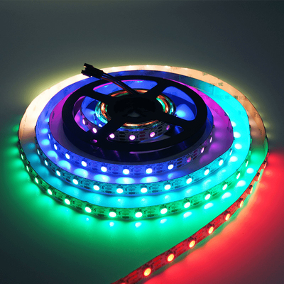  SMD 5050 SK6812 RGBW DC 5V 300LED 60LED / M  18W/M Dream Color Addressable Flexible LED Light Strips
