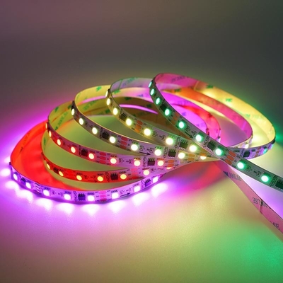  WS2811 LED Flexible Strip RGB DC 12V 300LED 60LED / M  18W/M Addressable SMD 5050 Light Strips