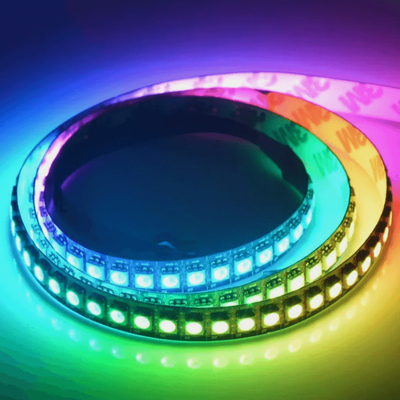  SMD 5050 APA102 DC 5V 144LED / M  43W Full Color Addressable Pixel RGB Flexible LED Light Strips