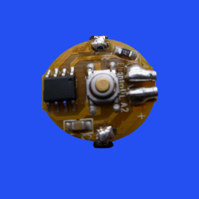  Customizable Elite 3-Mode LED Flasher Chip With Multi-Color Strobe Effects & Specialized PCB Design