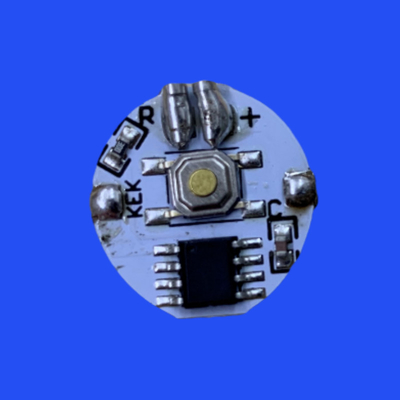 Buy KEK 4-Mode Microlight LED Flasher Chip Board with Replaceable 2-Pin LEDs Multi-Color Strobe & Flash Modes online manufacture