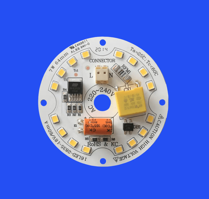 Buy 7W Customized LED Modules 220V 4000K DOB PCB AC LED Board for LED Downlight online manufacture