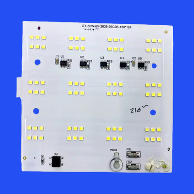 Buy 230V 50W Customized DOB LED Modules 6500K PCB 2835 SMD LED Chip Board For LED Floodlight online manufacture