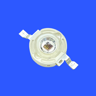 Buy 740nm 2V Clear Convex Lens 120 Deg 3W High Power IR LED For Plant Grow Light online manufacture