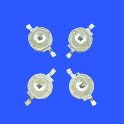  850nm Infrared Wavelength Clear Convex Lens 120 Deg 3W High Power IR LED Emitter For Plant Metabolism