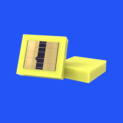  1.0x1.0x0.3mm 1010 300mA Fluorescent Film CSP Chip LED For Symbol Luminaire