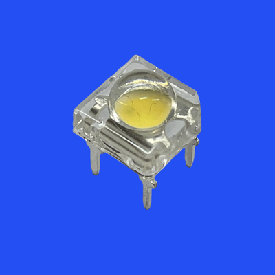 0.5W 5mm 4500K Nature White Piranha LED Integrated Zener 80 Deg F5 LED Diode For Subway Metro And Train Lighting