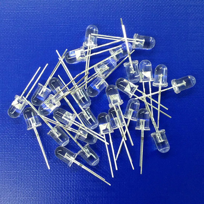 Customized IR Diode 45deg Round Head Shape 0.1W Power Dissipation 1000 Mcd 5mm IR 880nm LED Emitter For Vision Product