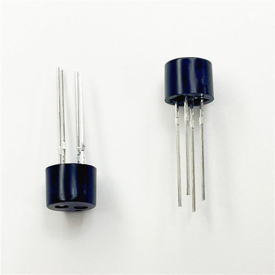Miniature Reflective Infrared Optical Sensor Pb Free Black Silicon Lens 940nm IR Dip Diode For Non-Contact Switching