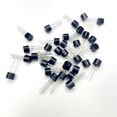 Miniature Reflective Infrared Optical Sensor Pb Free Black Silicon Lens 940nm IR Dip Diode For Non-Contact Switching
