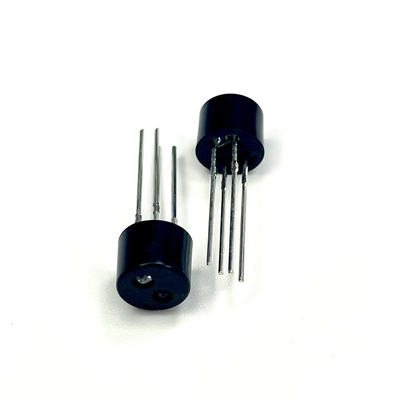 Miniature Reflective Infrared Optical Sensor Pb Free Black Silicon Lens 940nm IR Dip Diode For Non-Contact Switching