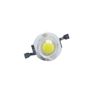 High Power LED Clear Lens 1W 3W White Emitting Color 6000K 7000K LED Chip For Indoor Lighting