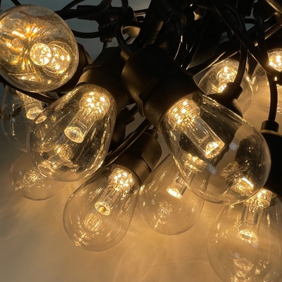 12v 5 - 8W 2700K Warm White 15m LED String Light Christmas Decorative Festival Vintage Edison Bulbs Light String