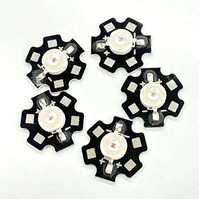Star Board Convex 1W 3000K 3200K With Pad 3.1-3.3v High Power SMD LED Warm White Emitting Color