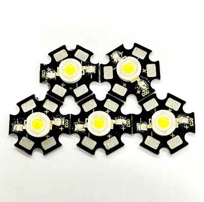 Star Board Convex 1W 3000K 3200K With Pad 3.1-3.3v High Power SMD LED Warm White Emitting Color