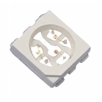 Clear Lens Full Color 5050 RGB SMD LED Diode Chip Ultra Bright GRB Pin Setup