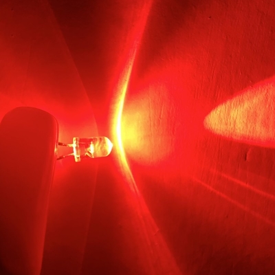 5mm 620nm Red Color 45deg 13000mcd High Intensity LED Diode For Safety Traffic Light