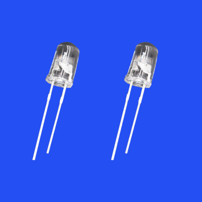 Flashing LED 5mm 0.5Hz 1/2 Duty Cycle Green Color 525nm 9000mcd Clear Lens Dip Blinking LED