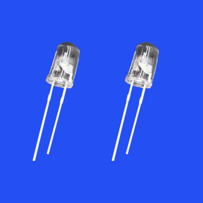 Flashing LED 5mm 0.5Hz 1/2 Duty Cycle Blue Color 460-470nm 1200mcd Clear Lens Dip Blinking LED