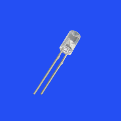 LED Flashing 4mm 0.5Hz 1/2 Duty Cycle Green Color 515-525nm 4000mcd 80deg Concave Shape Flangeless Head Blinking LED