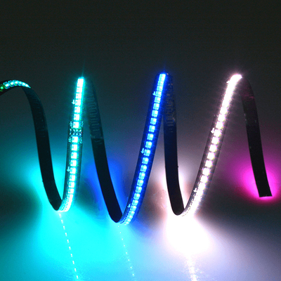 SMD 5050 HD107S DC 5V 144LED / M  43W Dream Color Addressable Digital RGB Flexible LED Light Strips