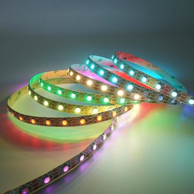 SMD 5050 SK6812 RGBW DC 5V 300LED 60LED / M  18W/M Dream Color Addressable Flexible LED Light Strips
