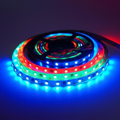 WS2811 LED Flexible Strip RGB DC 12V 300LED 60LED / M  18W/M Addressable SMD 5050 Light Strips