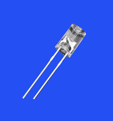 5mm 1.0Hz 1/2 Duty Cycle Red Color 620nm 600-1200mcd 90deg Capacitor Zener Integrated Flangeless Concave LED