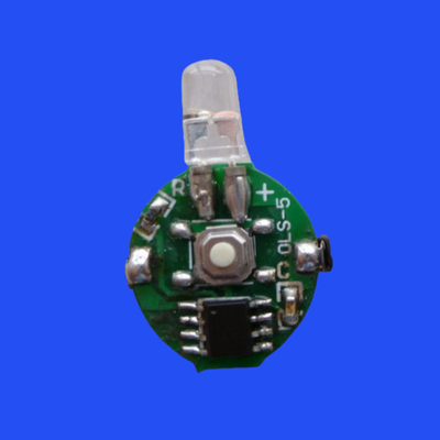 Elite 5-Mode Microlight LED Flasher Chip Board with Modular 2-Pin LEDs Advanced Multi-Color Strobe & Flash Patterns
