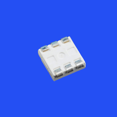 2 In 1 5050 Dual Color Warm White White Color 1800K 6000K 120 Deg 6Pins Clear Lens RGB LED Diode