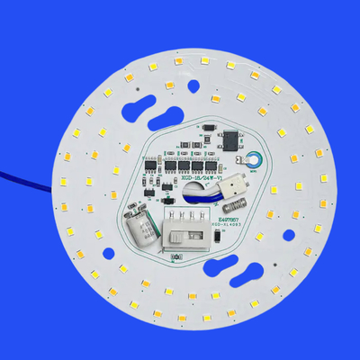 120V 18W 3000-6000K SCR Triac Dimmable Round Aluminium SMD 2835 LED PCB Ceiling Lamp Module