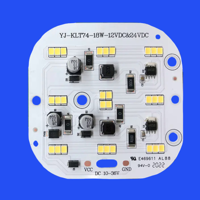 Driverless 18W Customized LED Modules Low Voltage 10-36V DC LED PCBA For Machinery & Equipment