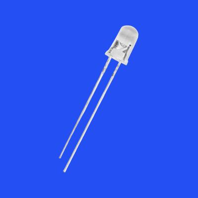 5mm 1.5Hz 1/6 Duty Cycle Orange Color 600-615nm 600-1200mcd Round Head Long LED Pins Flashing Light